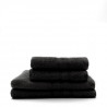 TODAY Lot de 2 Serviettes 50 x 100 cm + 2 Draps de bain 70 x 130 cm - 100% Coton - Réglisse TODAY