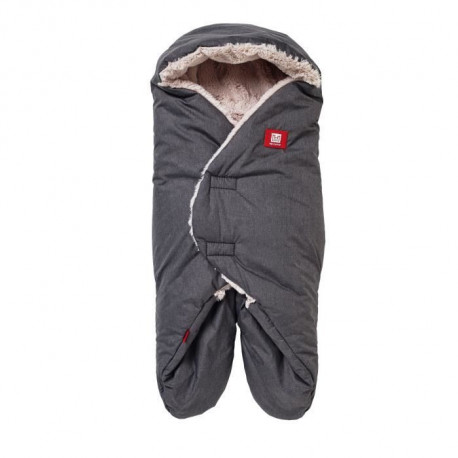 RED CASTLE Couverture pour bébé Babynomade Tendresse 0-6 mois Gris