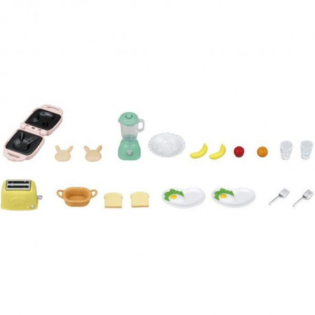SYLVANIAN FAMILIES - 5444 - Le set petit déjeuner - Le village