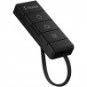 Connectique - Fractal Design - Adjust 2 RGB controller Noir - 12 modes couleurs - 5 modes luminosité - 9 effets pulsation/mou…