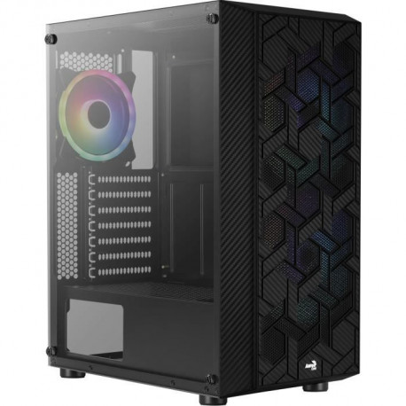 AEROCOOL Hive G Noir (V1) - Boitier sans alimentation - Moyen tour - Format ATX