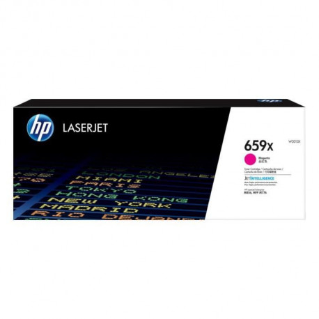 HP 659X Cartouche de toner magenta LaserJet grande capacité authentique (W2013X) pour Color LJ Enterprise M856/MFP M776z/zs, …