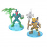 FORTNITE Battle Royale - Pack Duo Figurines 5cm - Battle Hound & Flytrap