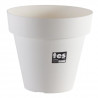 PLASTIKEN Pot de fleurs Tes - 38 cm - Blanc