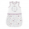 TANUKI - Gigoteuse 0-6 mois DULCES SUEÑOS - 70 cm - 100% Coton - Fermeture éclair et pression - Rose