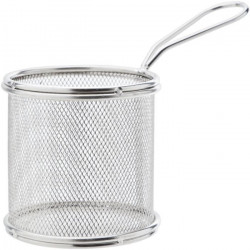 COSY&TRENDY 5367191 Panier a frites rond inox diametre 8,8cmXH9Cm