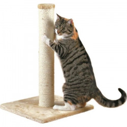 TRIXIE Parla Arbre a chat Hauteur 62 cm beige peluche et sisal naturel