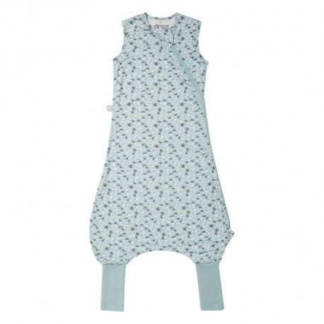 TOMMEE TIPPEE Gigoteuse a Jambes Steppee The Original Grobag, Tissu Doux Riche en Bambou, 6-18 mois, TOG 1,0, Earth Green