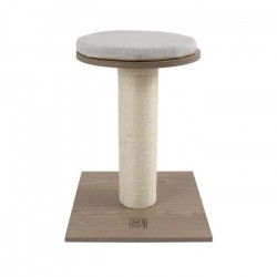 M PETS CatElite - Arbre a Chat MARILYN II - 40 x 40 x 48 cm - Plateforme en bois MDF avec poteau en sisal