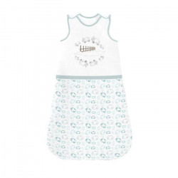 TANUKI - Gigoteuse 6-24 mois COUNTING SHEEPS - 90 cm - 100% Coton - Fermeture éclair et pression - Bleu