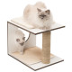 Arbre A Chat Vesper V-stool Blanc H37cm
