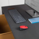 LOGITECH - Souris sans fil M171 - Rouge - Grande portée