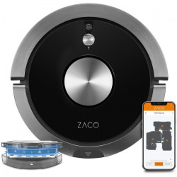 ZACO A9SPRO 501905 - Robot aspirateur laveur connecté - Jusqu'a 110 minutes - 68 dB - Fonction auto-résumé