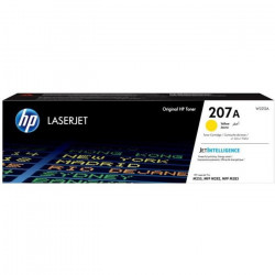 HP 207A Cartouche de toner jaune LaserJet authentique (W2212A) pour HP Color LaserJet Pro M255/MFP M282/ M283
