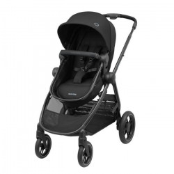 MAXI-COSI Zelia3 Poussette 2 en 1 citadine - Essential Black - De la naissance a 4 ans