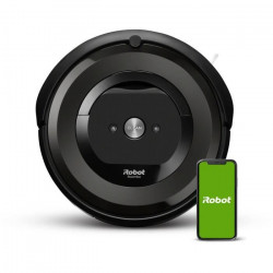 iRobot Roomba e6192 - Aspirateur robot - Bac 0,45L - Batterie Lithium-iOn - 2 brosses multi-surfaces - iRobot Home