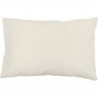 SOLEIL d'OCRE Lot de 2 Taies d'oreiller 100% Coton 50x75 cm Ecru