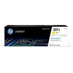 HP 207X Cartouche de toner jaune LaserJet grande capacité authentique (W2212X) pour HP Color LaserJet Pro M255/MFP M282/ M283