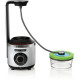 BOSCH-Blender sous vide 2en1 VitaMaxx - 1000W- Pompe sous vide jusqu'a 75 kPA - 6 lames - 37.000 trs/min-3 progr.- Inox/Noir