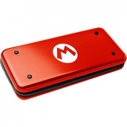 Hori Étui de Protection Nintendo Switch en Aluminium Rouge - Design Super Mario