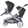 RED CASTLE Evolutwin Poussette double - Noir