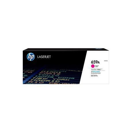 HP 659A Cartouche de toner magenta LaserJet authentique (W2013A) pour HP Color LaserJet Enterprise M856/ MFP M776z/ M776zs/ M…