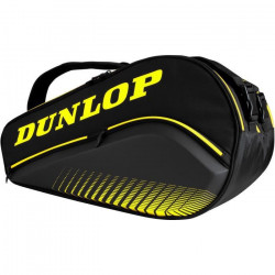 Sac de padel - DUNLOP - PALETERO ELITE Black/Yellow (Mieres)