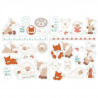 NATTOU Fanny & Oscar Autocollants décoratifs / Stickers -