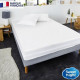 SWEET NIGHT Housse complete pour matelas Anti-acariens Anti punaise de lit - 90 x 190/200 cm - Blanc