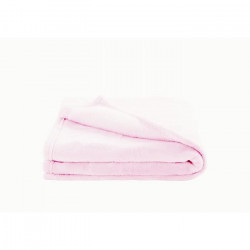 DOMIVA Couverture Microdoux - 75 x 100 cm - Uni - 320 g/m² - Microfibre - Rose fraise