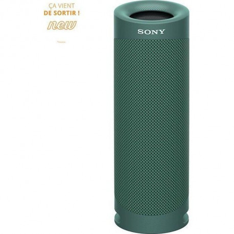 SONY SRSXB23G Enceinte Bluetooth - Autonomie 12h - Splash proof - Vert