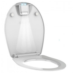 Abattant WC en thermodur avec éclairage par détection de mouvement LED NIGHTY 2