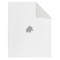 NATTOU Couverture Tembo - 100 x 75 cm - En coton et polyester