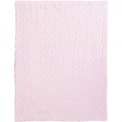 NATTOU Iris & Lali Couverture  - 75 x 100 cm  Rose/Blanc