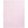 NATTOU Iris & Lali Couverture  - 75 x 100 cm  Rose/Blanc