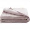 DOMIVA Couverture Microdoux - 75 x 100 cm - Uni - 320 g/m² - Microfibre - Taupe