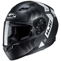 HJC Casque Intégral CS15 Martial - Noir anthracite et blanc