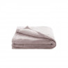 DOMIVA Couverture Microdoux - 100 x 150 cm - Uni - 320 g/m² - Microfibre - Taupe