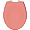 ALLIBERT Abattant de toilette a fermeture silencieuse Boreo - Corail brillant