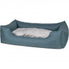 VADIGRAN Panier carré Ares - 120 cm - Turquoise - Pour chien
