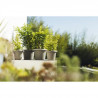 PLASTIKEN Pot a fleurs Ø 40 cm rond - Anthracite