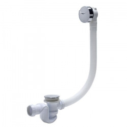 WIRQUIN Vidage pour baignoire L700 - Siphon cobra ABS