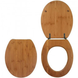 WIRQUIN - Abattant casual line bamboo nature