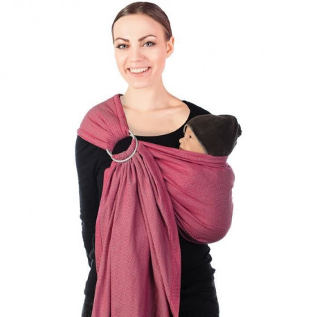 Babylonia  BB-Sling  Echarpe de Portage  Berry Dusk