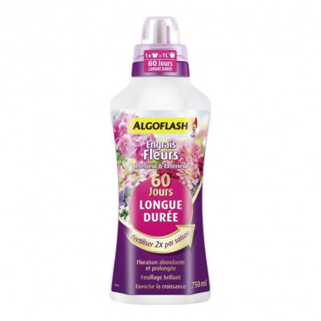 Engrais Fleurs Longue Durée 60 jours 750 mL