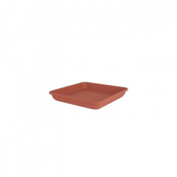 ARTEVASI Soucoupe Carrée Venezia - 2,7 L - 32 x 32 x 4,7 cm - Terre cuite