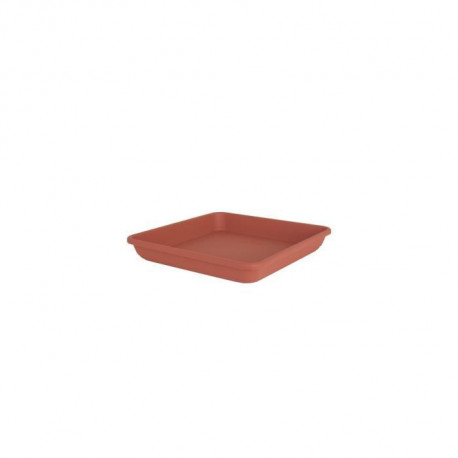 ARTEVASI Soucoupe Carrée Venezia - 2,7 L - 36 x 36 x 5,7 cm - Terre cuite