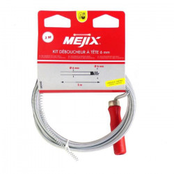 MEJIX Déboucheur canalisation 3 m Ø6 mm