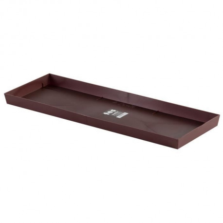 PLASTIKEN Plateau pour jardiniere Tes - 46 cm - Bronze