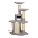 EBI Griffoir Nagano 66 x 66 x 134 cm - 23 kg - Brun - Pour chat